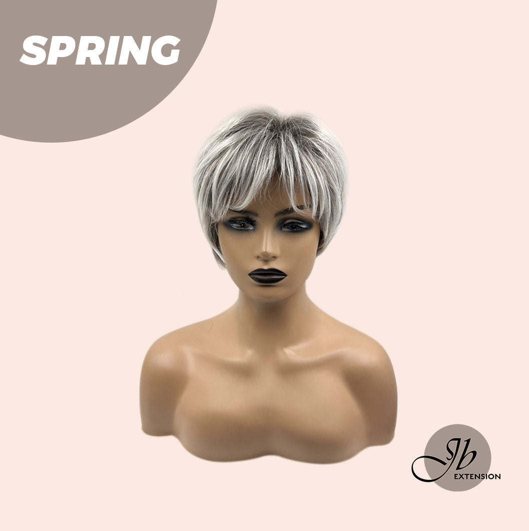 HOT OF SEASON - Pixie Cut Silver Fashion Women Wig SPRING