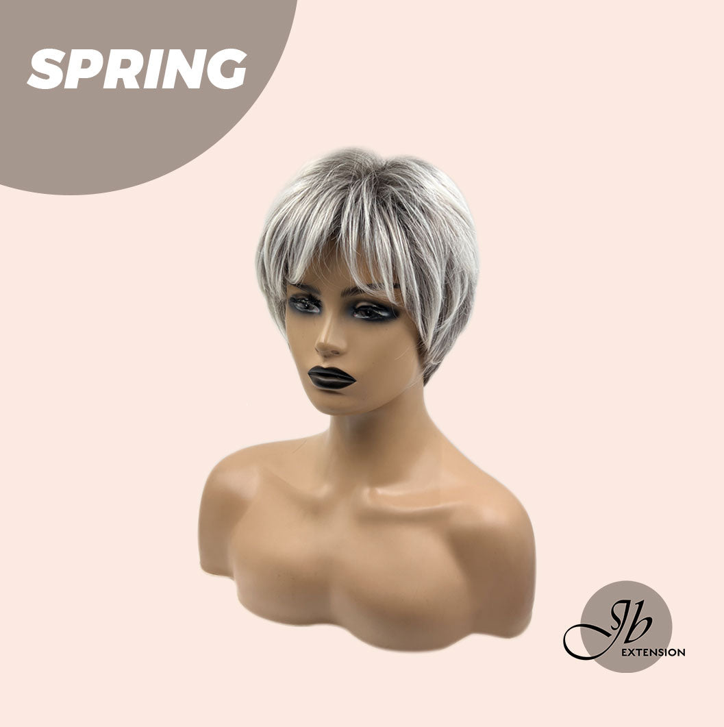 HOT OF SEASON - Pixie Cut Silver Fashion Women Wig SPRING