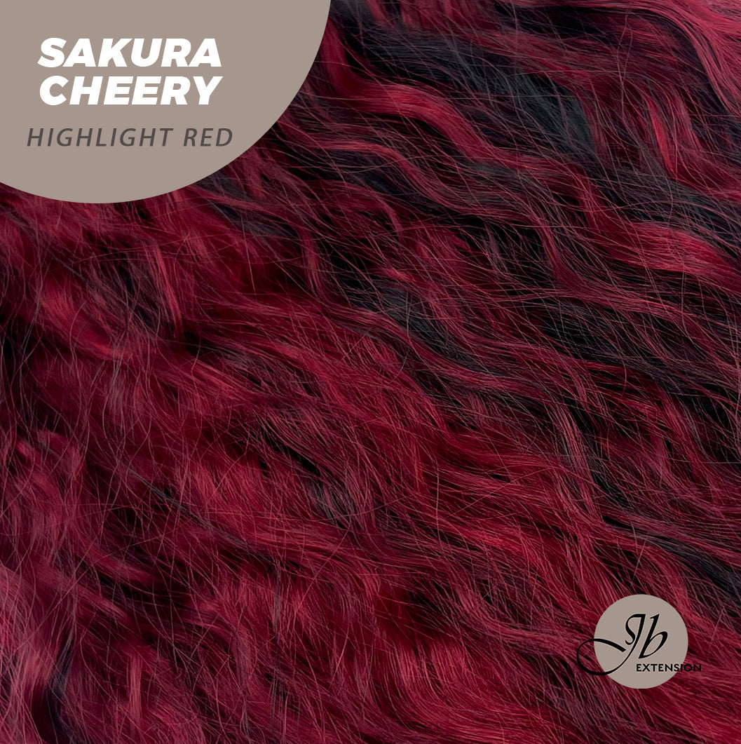 JBEXTENSION 22 Inches Ponytail Coulisse Wave SAKURA CHERRY