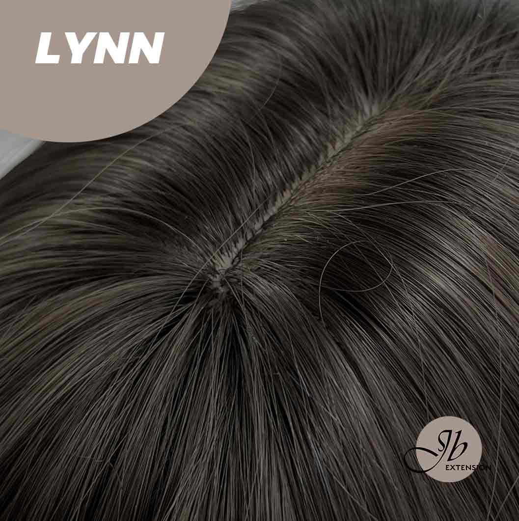 JBEXTENSION 12 Inches Bob Cut Ombre Blue Straight Short Wig LYNN