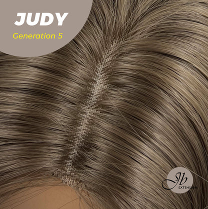 JBEXTENSION GENERATION FIVE 26 Inches Long Curly Brown Color Wig JUDY G5