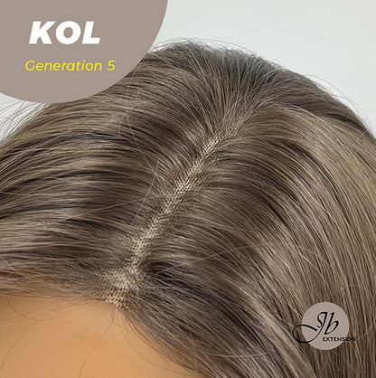JBEXTENSION GENERATION FIVE 24 Inches Cold Brown Curly Wig KOL