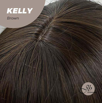 JBEXTENSION 22 Inches Mix Blonde Medium Length Hair Wig KELLY