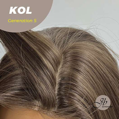 JBEXTENSION GENERATION FIVE 24 Inches Cold Brown Curly Wig KOL