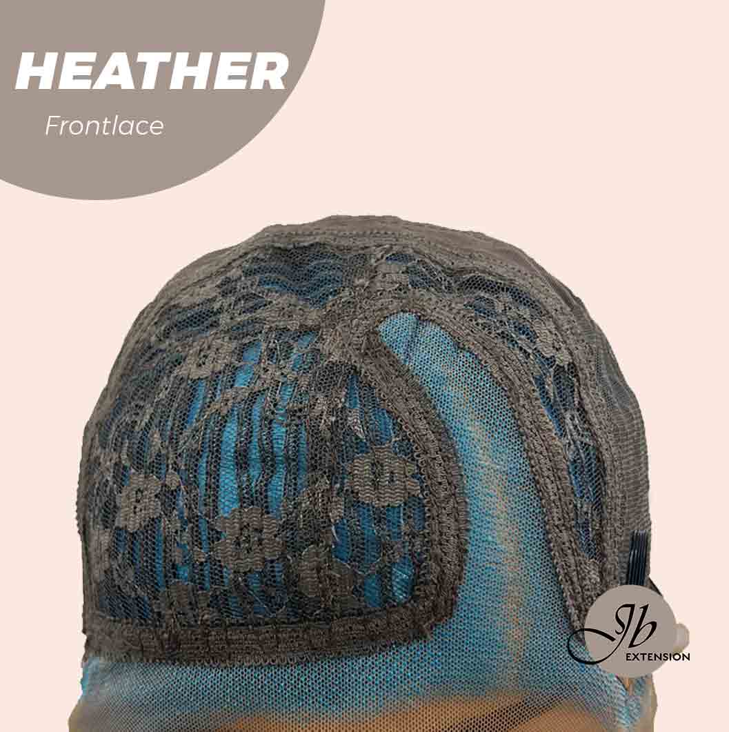 JBEXTENSION 15 Inches Blue Straight Side Part Frontlace Wig HEATHER