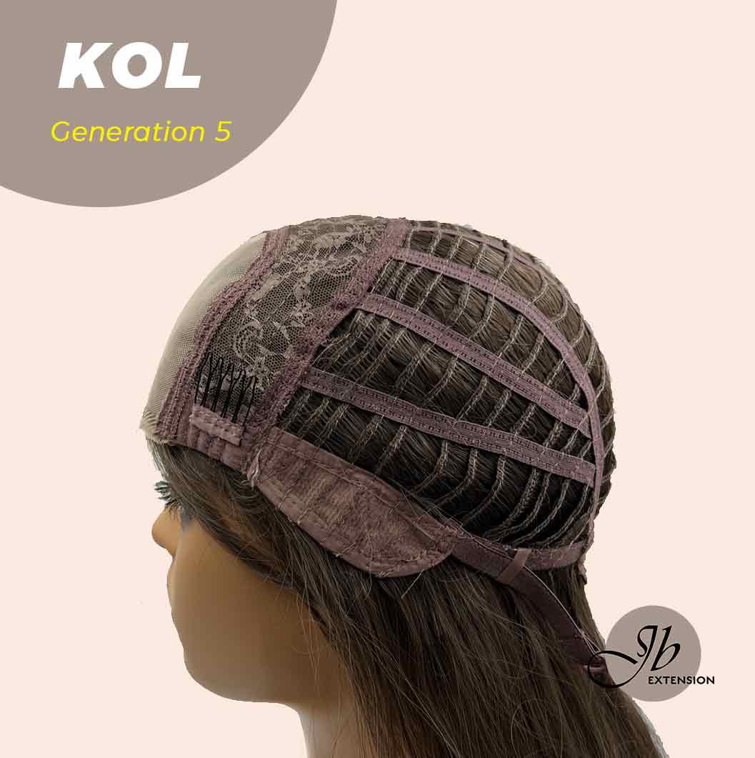 JBEXTENSION GENERATION FIVE 24 Inches Cold Brown Curly Wig KOL