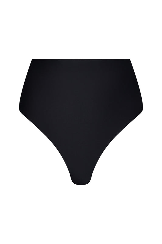 Palermo High Waist Bikini Bottom Black