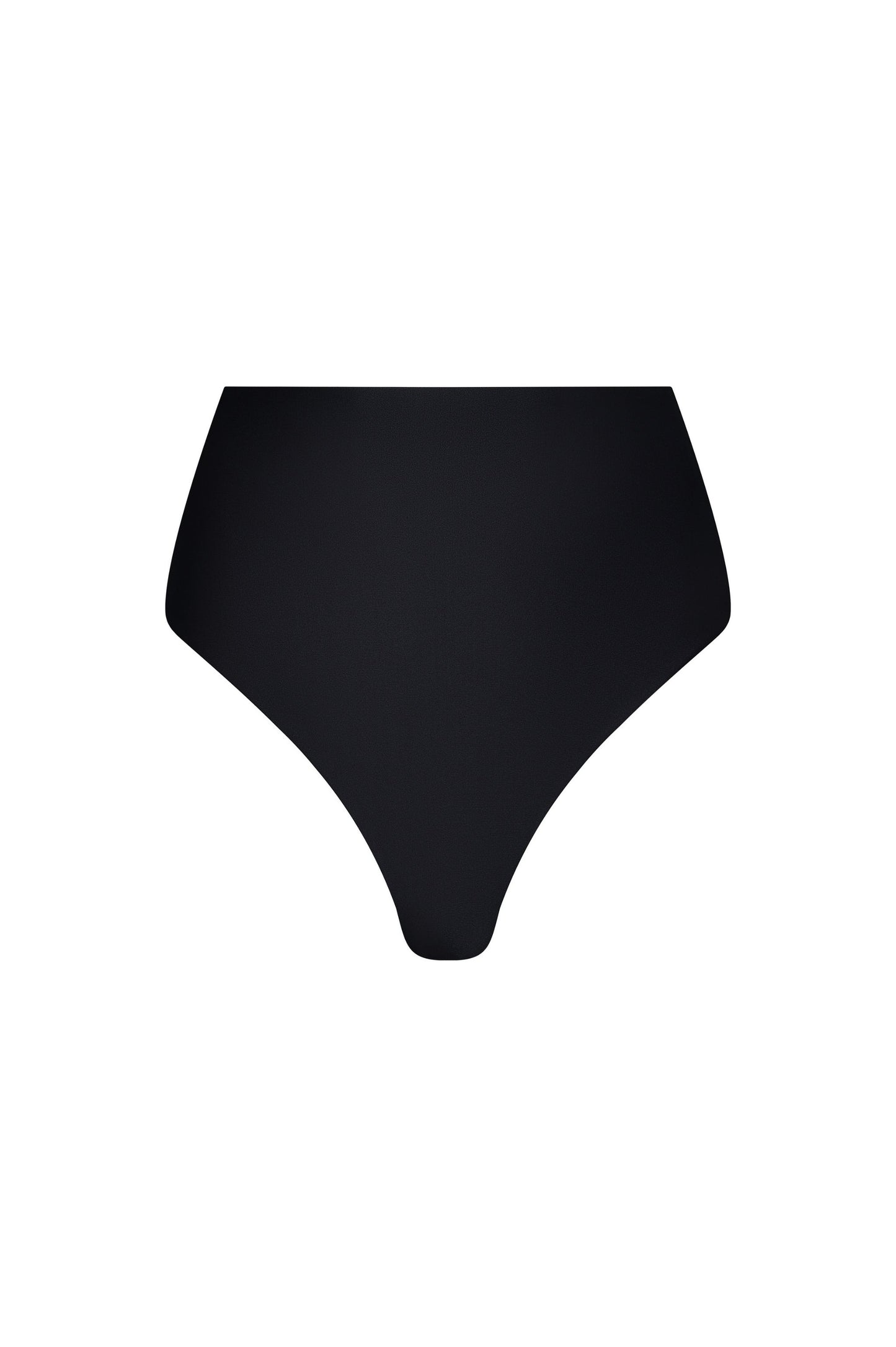 Palermo High Waist Bikini Bottom – Black