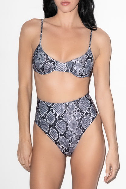 Palermo Underwire Bikini Top Snake