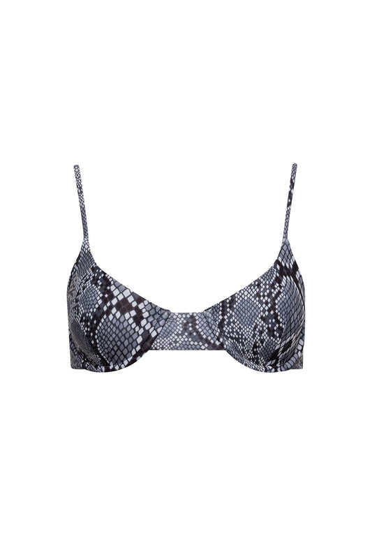 Palermo Underwire Bikini Top – Snake