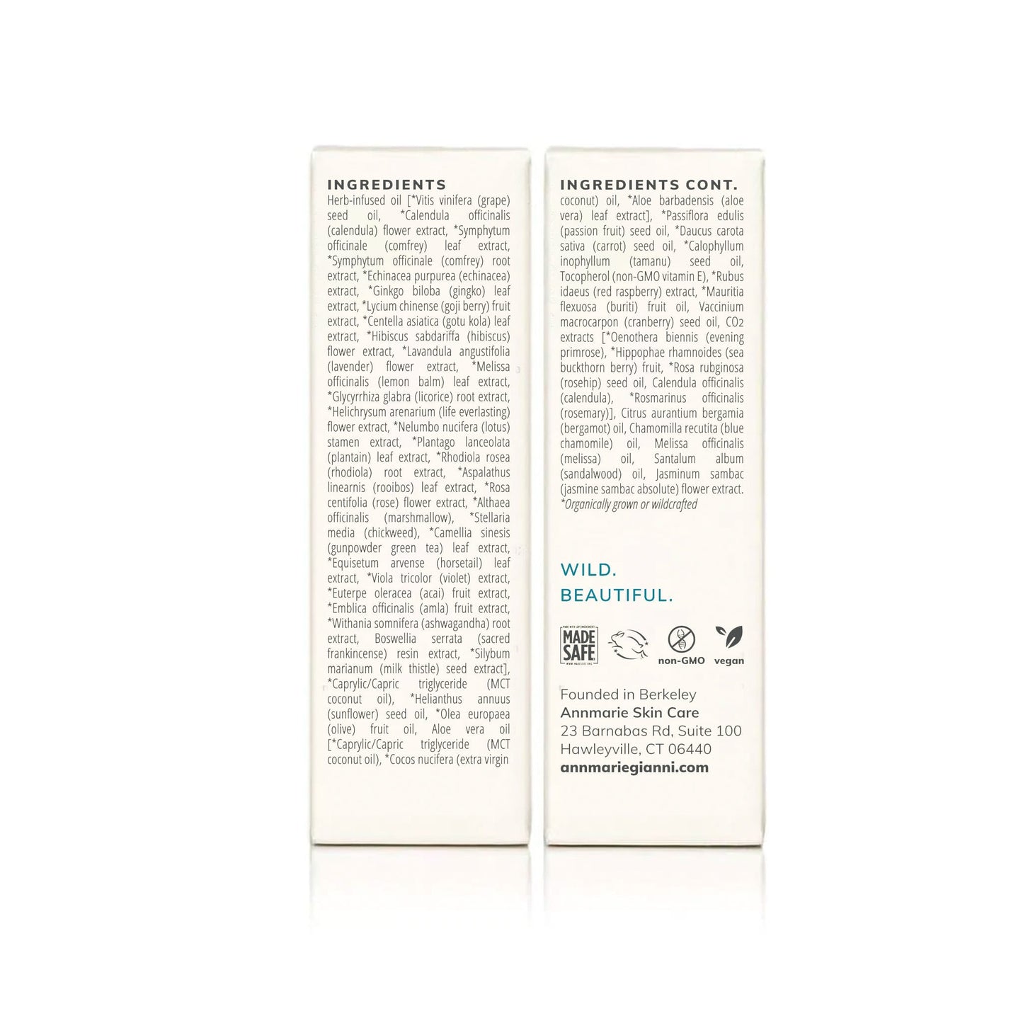 Herbal Facial Oil for Normal & Combination Skin (15ml)- Collective