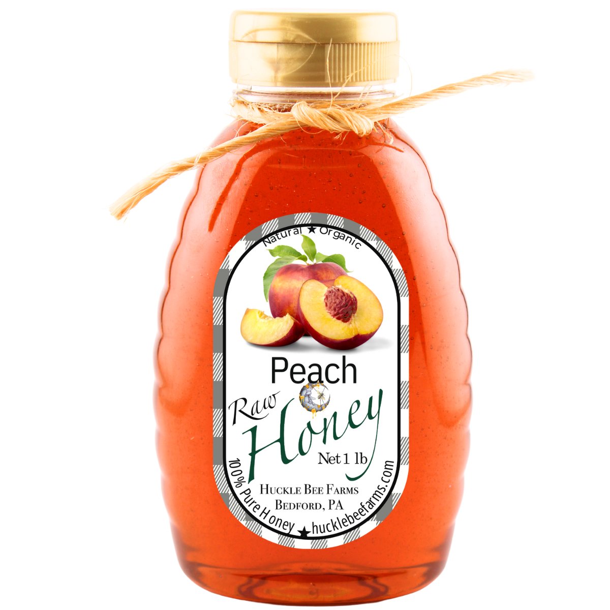 Peach Honey Bliss: Sweet & Fruity Pure Honey Experience