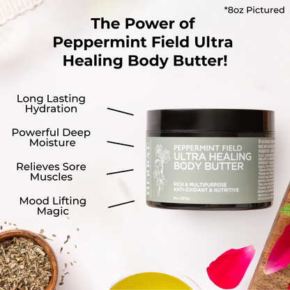 Ultra Healing Body Butter, Peppermint Field