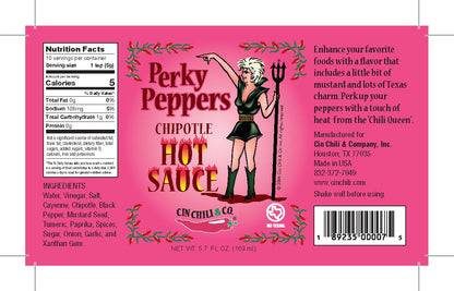 SAUCE PIMENTÉE AU CHIPOTLE PERKY PEPPERS
