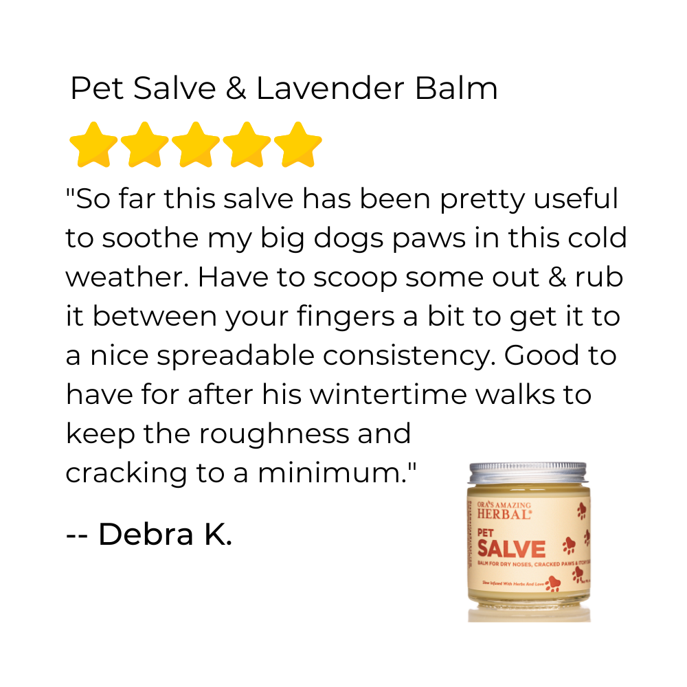 Pet Salve & Lavender Balm