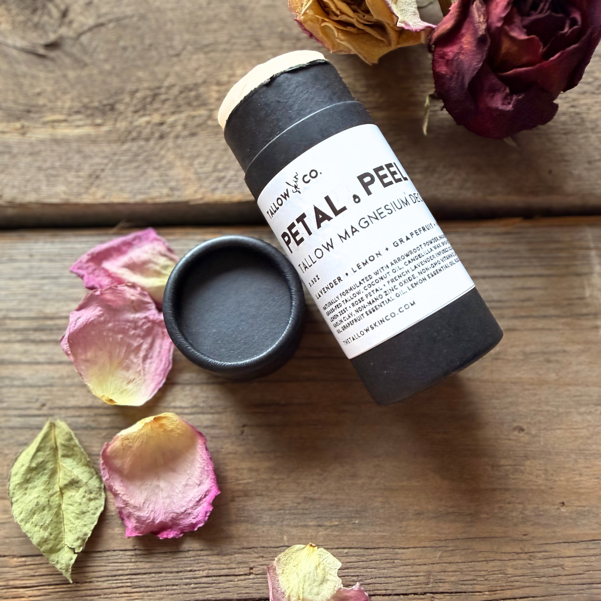 Petal & Peel | Tallow Magnesium Deodorant