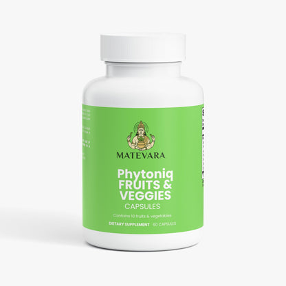Phytoniq Fruits & Veggies |Digestive Support Capsules | 60 Count