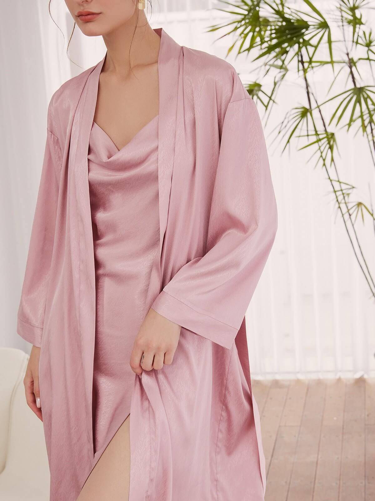 Pink Robe Dress Set | Daily Health & Beauty