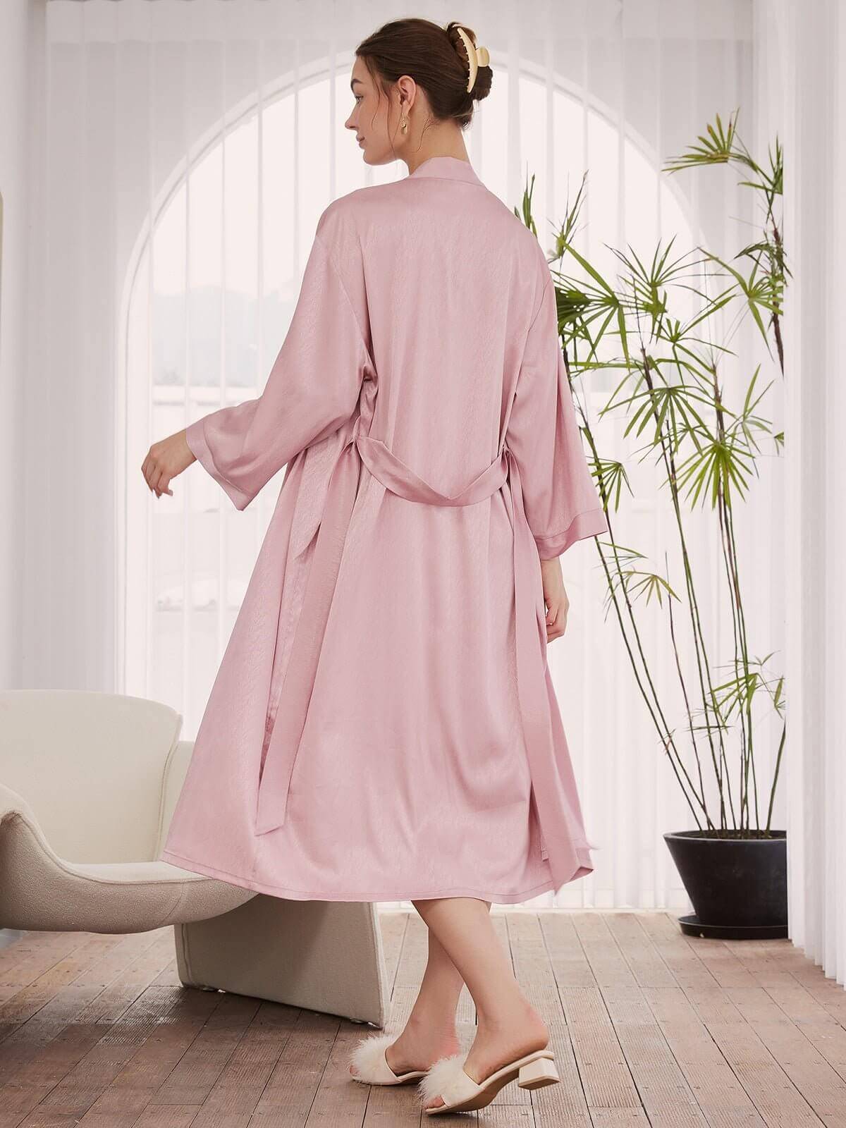 Pink Robe Dress Set | Daily Health & Beauty
