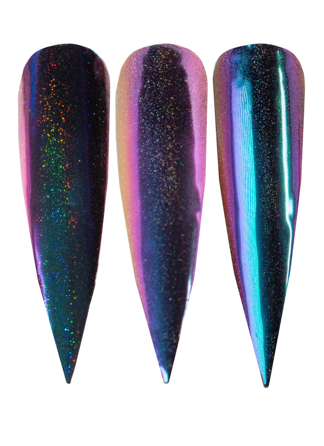 Chameleon Holographic Nail Powder: Jewel of the Nile