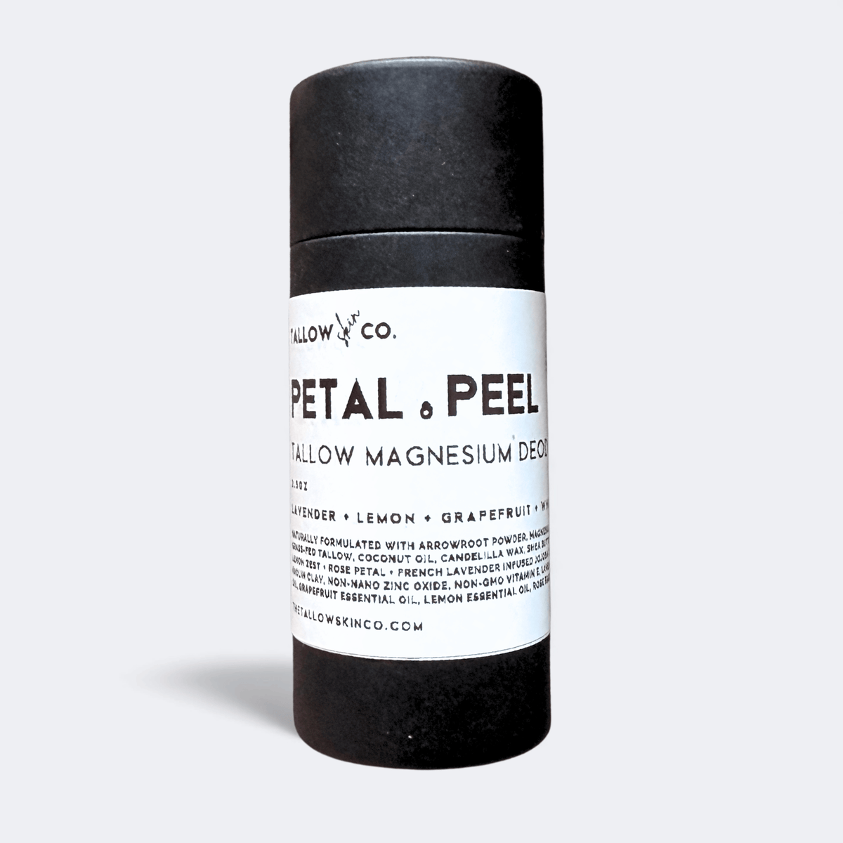 Petal & Peel | Tallow Magnesium Deodorant