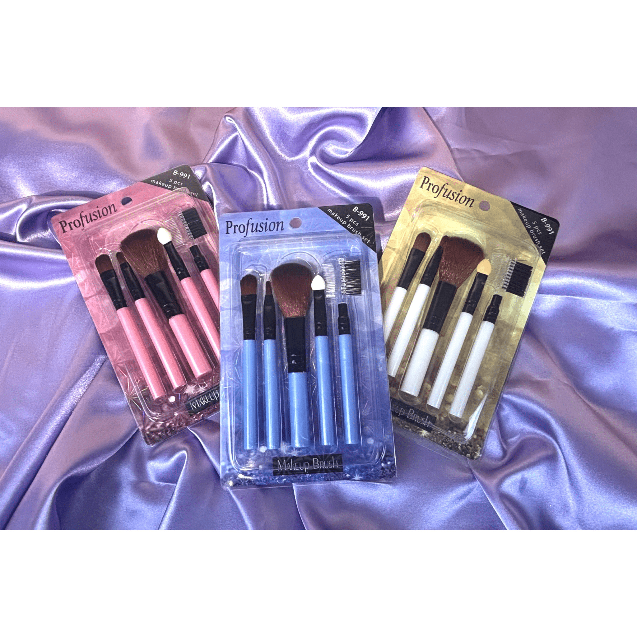 Profusion 5pcs Makeup Brush Set | Daily Health & Beauty