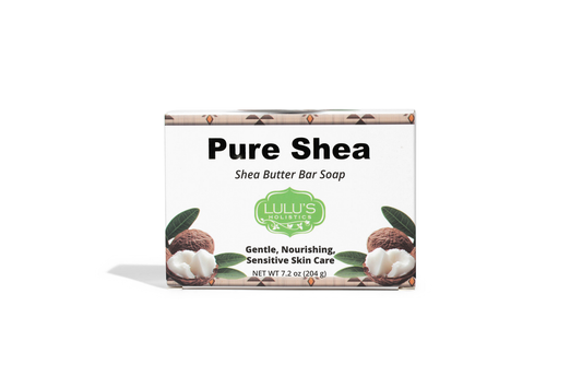 Pure Shea Butter Bar Soap – Fragrance-Free, Gentle & Moisturizing