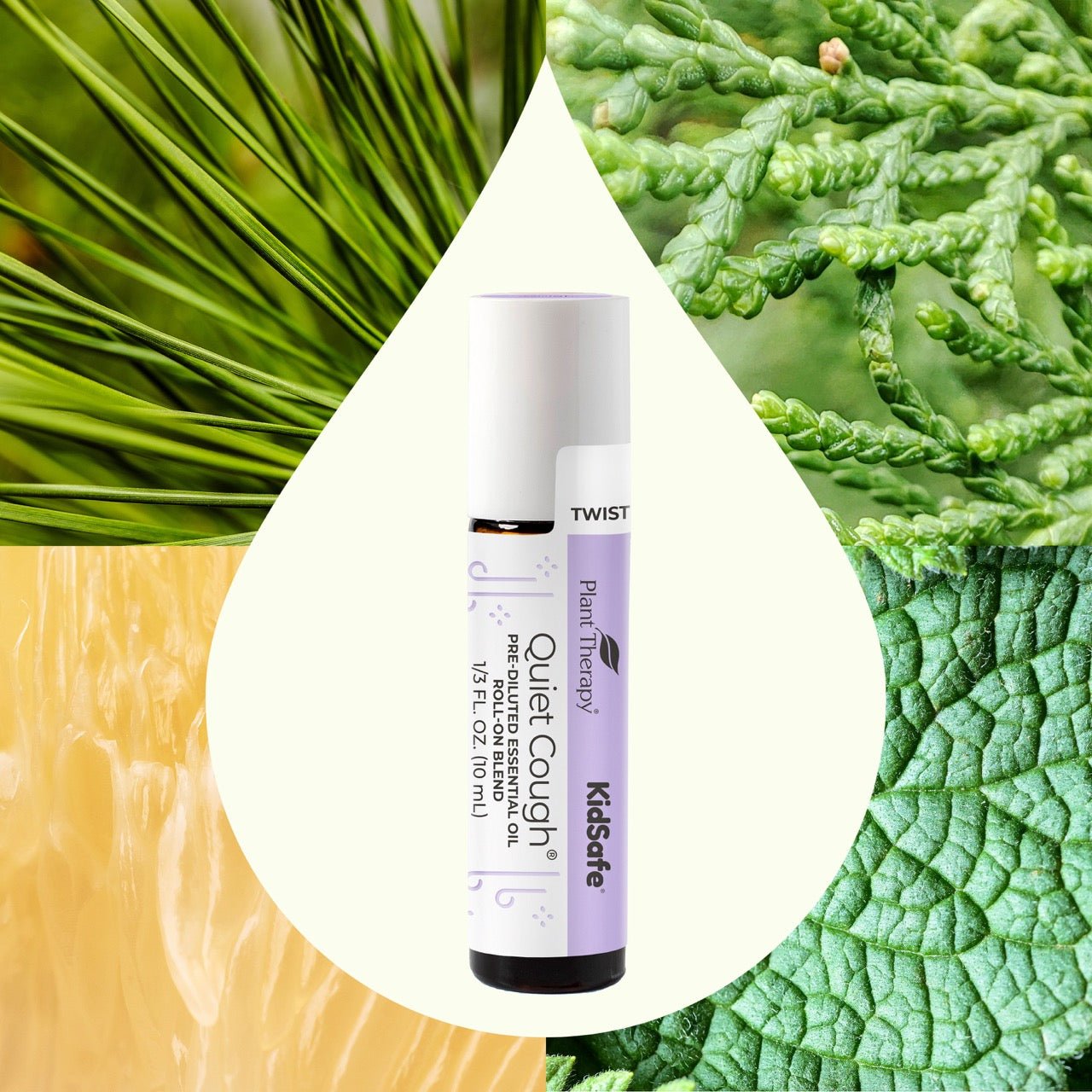 Quiet Cough® KidSafe Essential Oil Blend Pre - Diluted Roll - On | Daily Health & Beauty