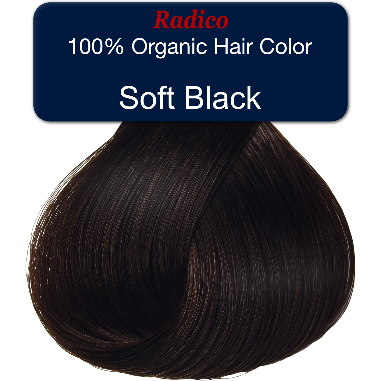 Negro suave - Coloración orgánica para el cabello