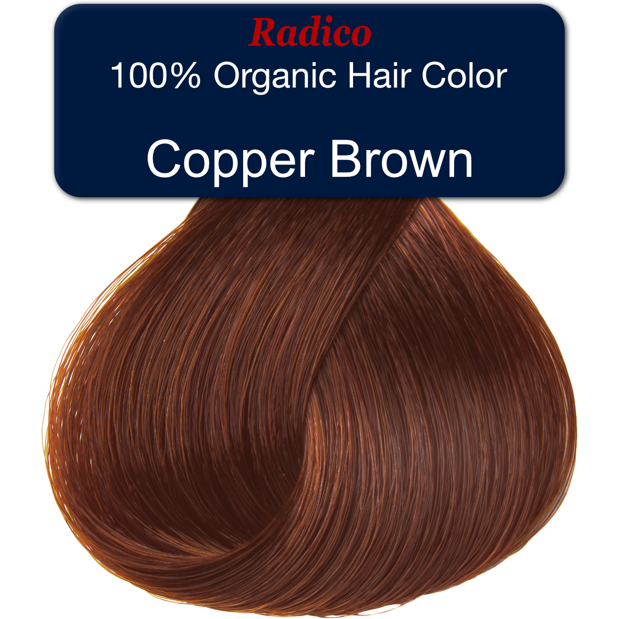Marrón cobre - Coloración orgánica del cabello