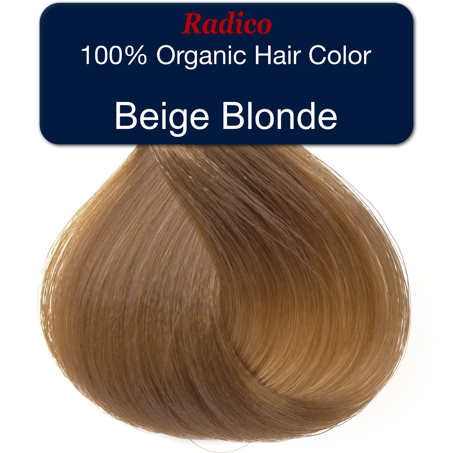 Rubio beige - Coloración orgánica del cabello