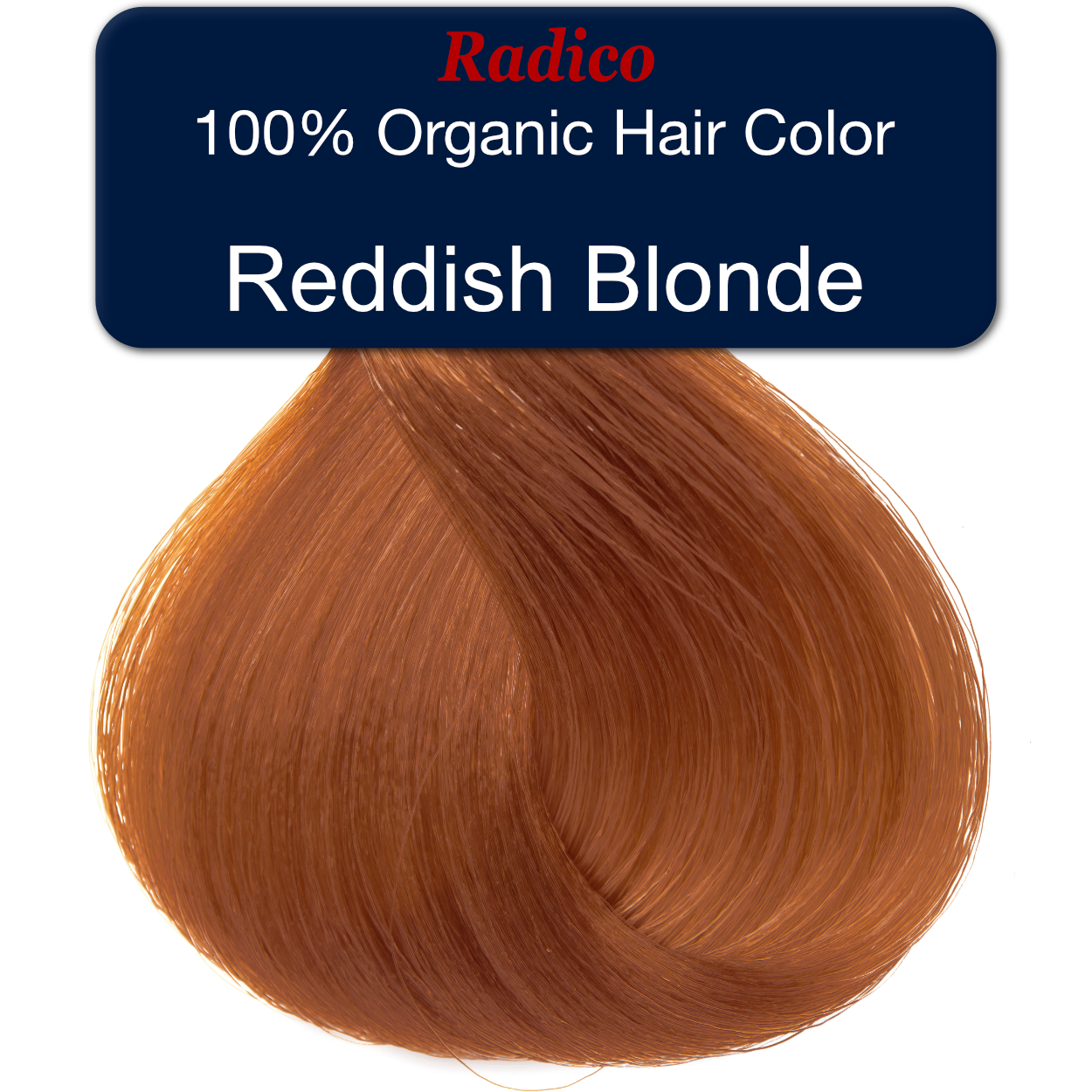 Rubio rojizo - Coloración orgánica del cabello