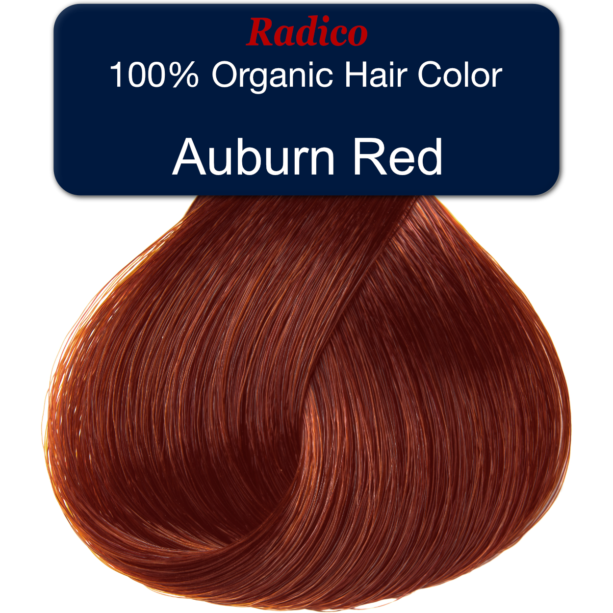 Rojo castaño rojizo - Coloración orgánica para el cabello