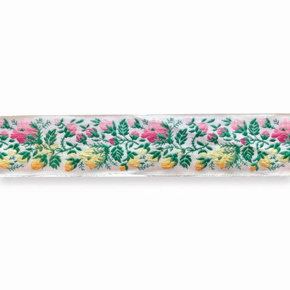 Rainbow Rosebud Vintage Ribbon - Long