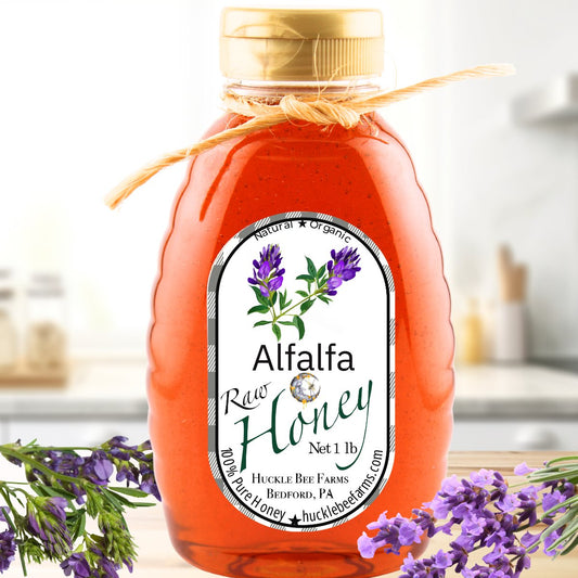 Miel de alfalfa cruda 100% pura