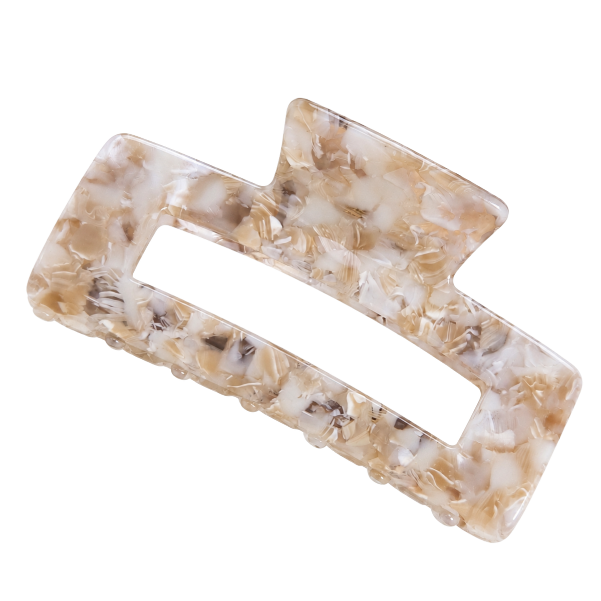 Rectangular Acetate Claw Hair Clip