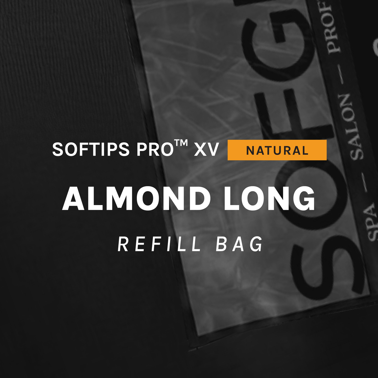 SOFTIPS PRO™ XV NATURAL - ALMOND LONG
