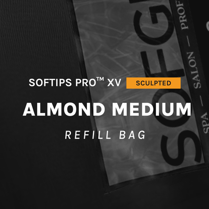 SOFTIPS PRO™ XV SCULPTED - ALMOND MEDIUM