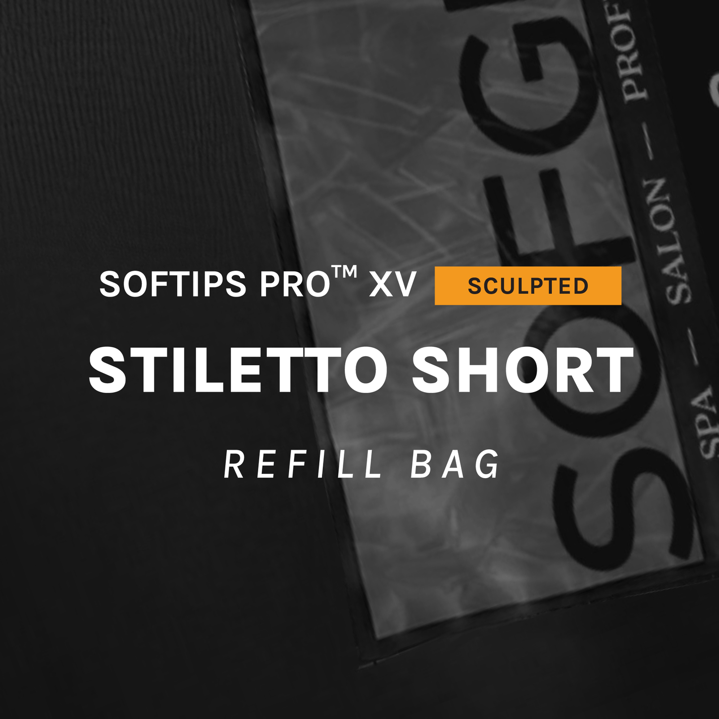 SOFTIPS PRO™ XV SCULPTED - STILETTO SHORT