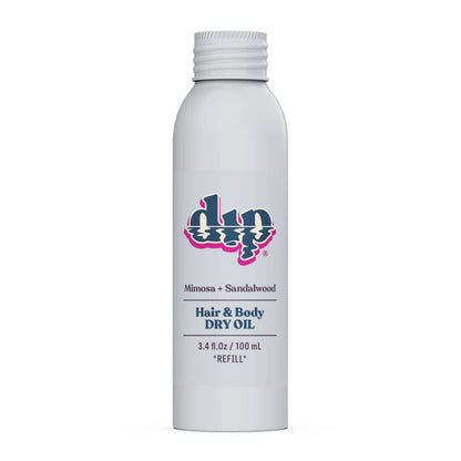 Dip REFILL Hair & Body Dry Oil - Mimosa & Sandalwood