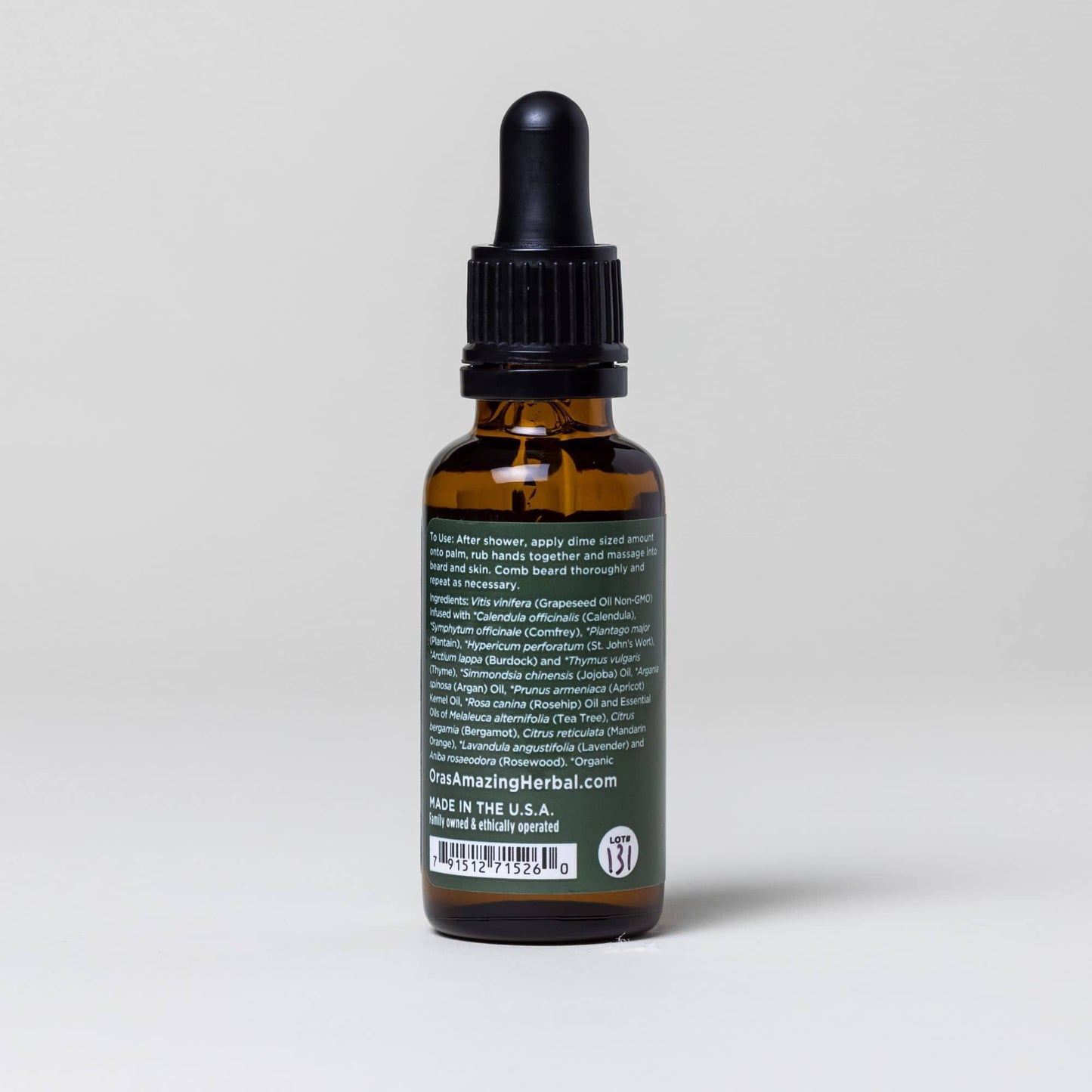 Refresh, Beard and Hair Oil