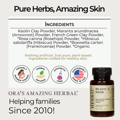 Rejuvi C Mask - Antioxidant Face Mask Powder
