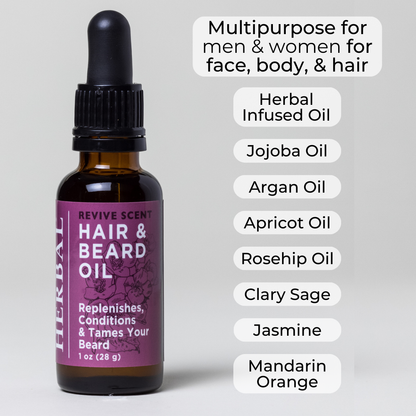 Revive, aceite para barba y cabello