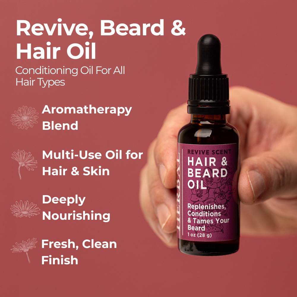 Revive, aceite para barba y cabello