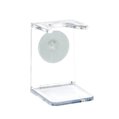 HJM Shaving Brush Stand Clear