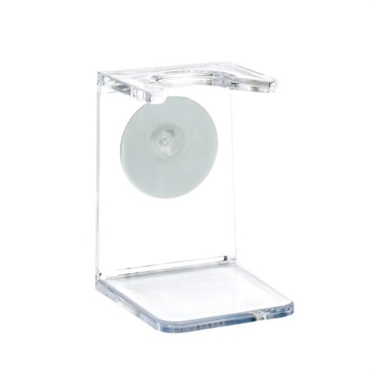 HJM Shaving Brush Stand Clear
