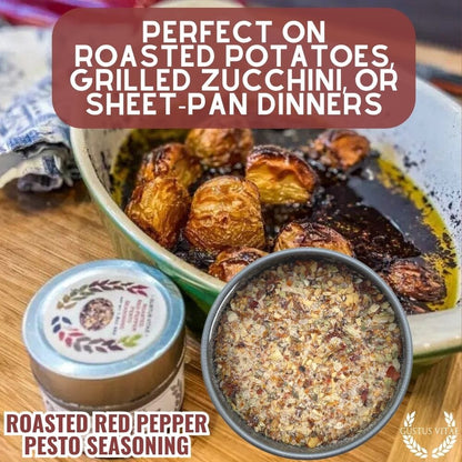 Roasted Red Pepper Pesto Seasoning