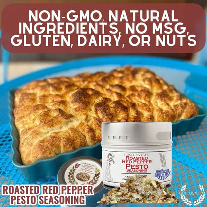 Roasted Red Pepper Pesto Seasoning