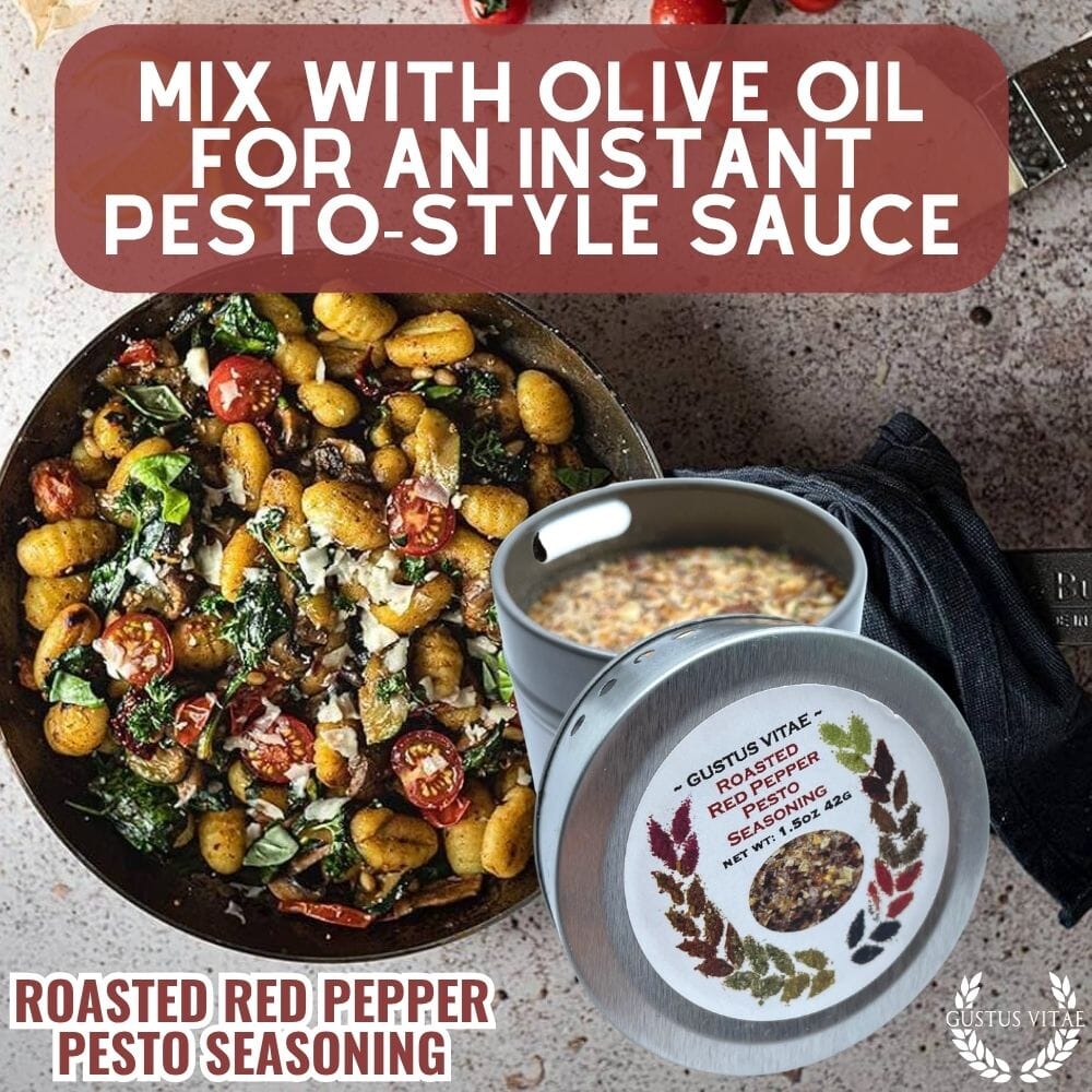 Roasted Red Pepper Pesto Seasoning