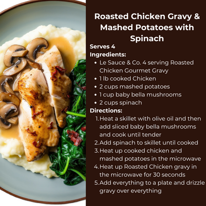 Roasted Chicken Gourmet Gravy
